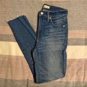 Madewell 10” High Rise Skinny Jeans